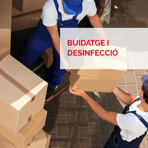 Serveis integrals - Buidatge i desinfecció